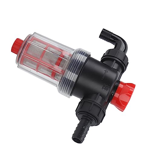 Filtro de bomba de agua de riego SIXRUN: filtro en línea con malla de acero inoxidable 304 6