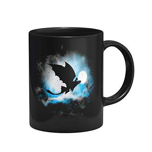 Caneca Banguela como treinar seu dragão - preta