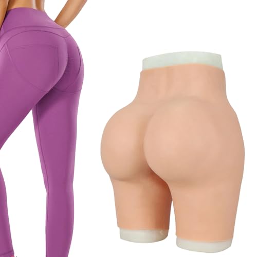 Boxer gaff en silicone avec amplificateur de fesses et hanches épaissies