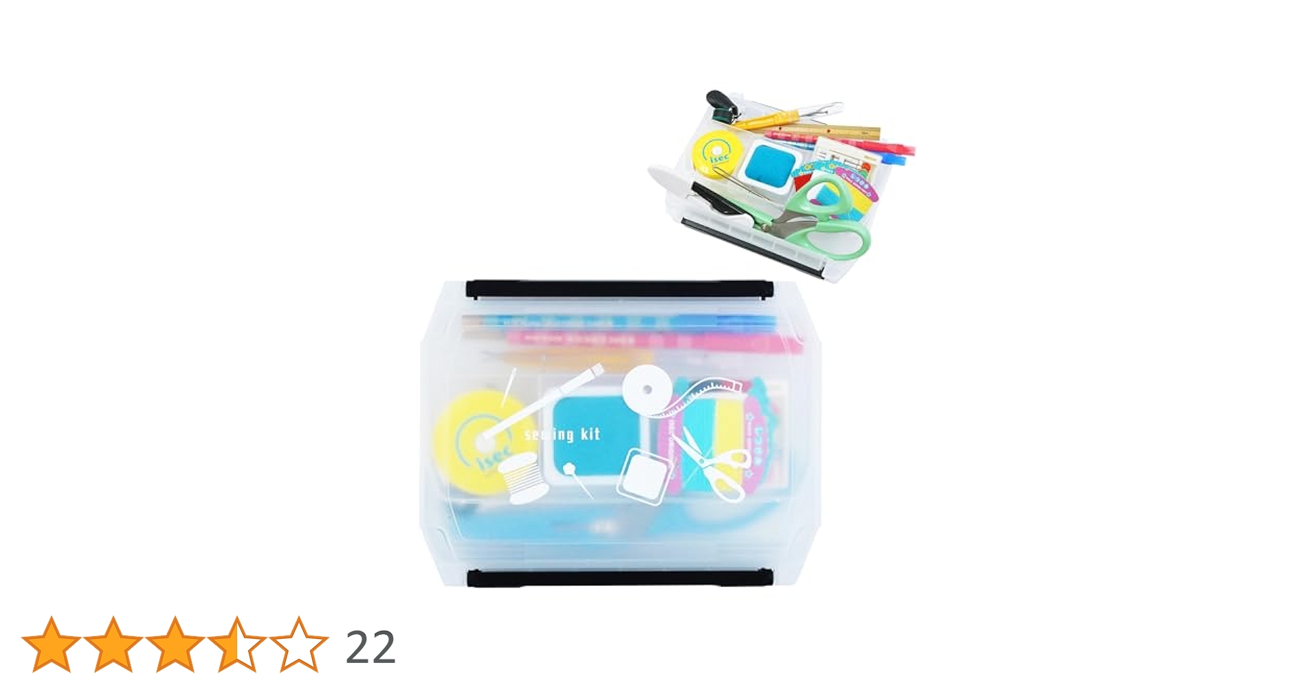【専用】アイク様　組子　10枚セット Amazon | [アイセック] コンパクト裁縫セット 標準 (ブルー
