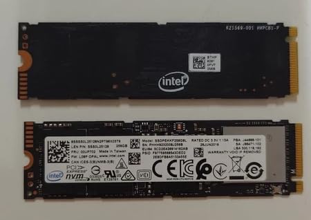 Amazon | Intel 256GB PCIe-NVMe SSD、2280 M.2、SSDPEKKF256G8L