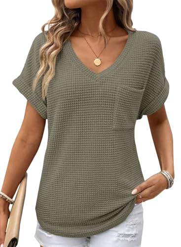 Dokotoo Womens Summer Tops for Women 2026 Fashion Outfits Fall Tops Tunic