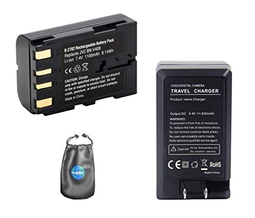 Batterie BN V408 JVC pour remplacer une batterie usée avec chargeur