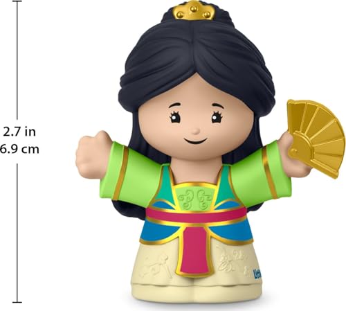 Disney Princess Mulan Little People Single Character Figure Toddler Toy for Pretend Play - image 5