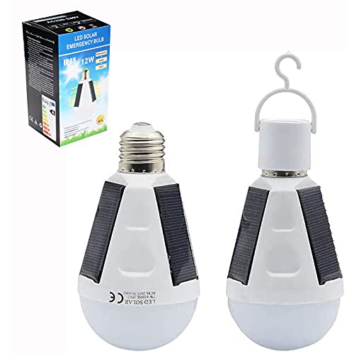 TaiYi Rechargeable Solar led lamp e27, 7w, 85v-265v, Solar Powered Emergency lamp for Outdoor Areas, Fishing, Camping, Travel (12)