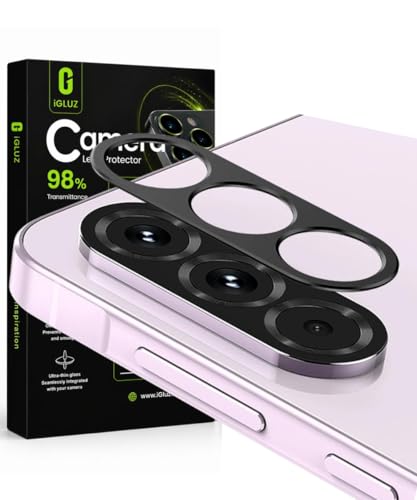 Image of iGluz Compatible with Samsung Galaxy A36 / A56 Camera Lens Protector (1 Pack) | Premium 9H Tempered Glass Camera Guard | Ultra Clear HD | Scratch Resistant | Bubble Free Easy Installation | Case Friendly Fit