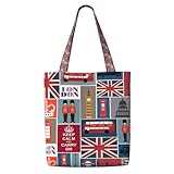 Joli cadeau : le sac fourre-tout en toile Craft England Symboles est un cadeau significatif pour la fête des mères, un anniversaire, une demoiselle d'honneur, la fête des enseignants, qui sera un souvenir impressionnant pour de nombreuses années à venir