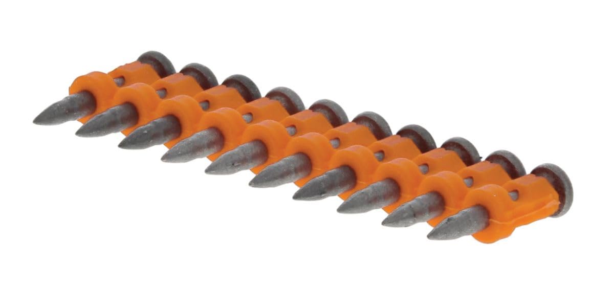 Chiodi per Sparachiodi Chiodatrice a Gas Pulsa 27P 40P 65 Alta Durezza Calcestruzzo Acciaio Guide Cartongesso (HC6-15 (15mm), 500 pz scatola)
