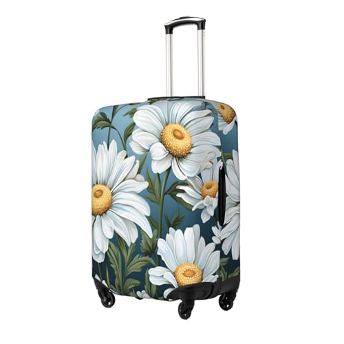 Daisy Flower Travel Luggage Cover Elastic Suitcase Covers Washable Anti Scratch Luggage Dust Covers Protector, Fits 29-32 inch Luggage, XL2
