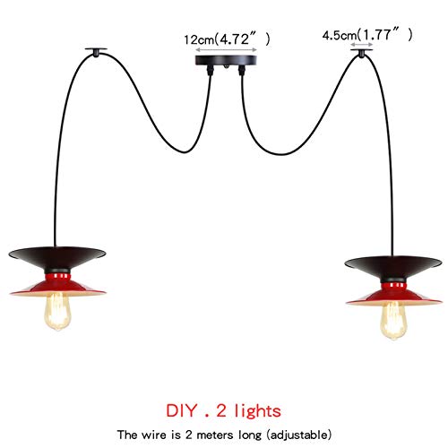 Lámpara de araña de techo ajustable para solucionar techos altos 2