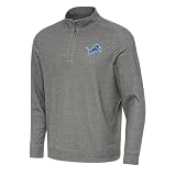 Subtle Quarter Zip Mock for Detroit Lions