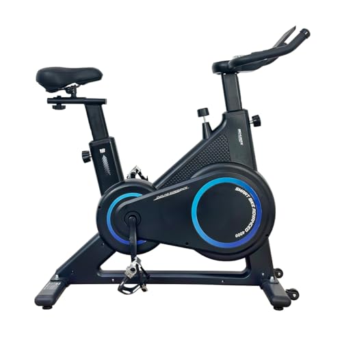 BEHUMAX - Bicicleta indoor Smart Bike Advance 4000, Inercia Magnética de 6 Kg, transmision por correa, Freno Magnético, sillín y manillar ajustables, conectividad Bluetooth