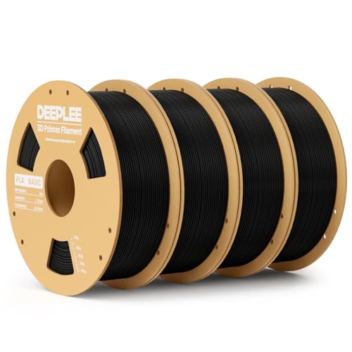 Image of PLA Basic 1.75mm 3D Printer Filament 4KG Black