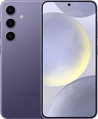 Image of Samsung Galaxy S24+ Plus 5G, US Version, 256GB, Cobalt Violet - Unlocked (Renewed)