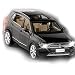 DXZJ 1/32 per Tiguan Simulazione Veicoli Giocattolo Modello Lega Tirare Indietro Giocattoli per Bambini Collezione Regalo Bambini (Colore : Nero)