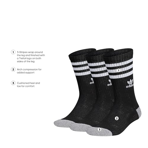 adidas Originals Roller Crew Socks (3-Pair)2
