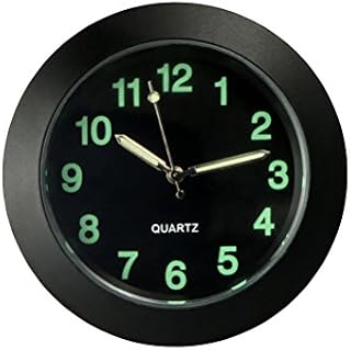 VORCOOL Universal Car Air Outlet Clock Electronic Noctilucent Quartz Clock Luminous Pointer