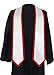 GraduationMall Plain Graduation Honor Stole Classic End With Trim Unisex Adult 72
