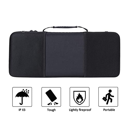 co2CREA Hart Reise Schutz Hülle Etui Tasche für AKAI Professional MPK Mini Plus 37-Tasten USB MIDI Keyboard Controller (Nur hülle, Enthält keine Ausrüstung)
