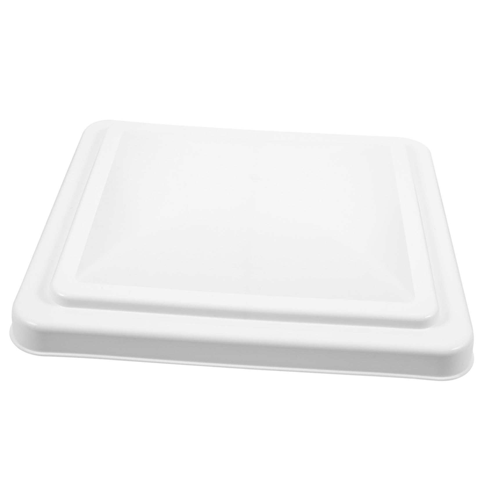 POPETPOP Copertura 14x14 Pollici Bianca per Ventilazione Camper in Plastica per Tetto Isolamento Termico e Ventilazione Moderna ed Elegante Adatta per Bagno Camper