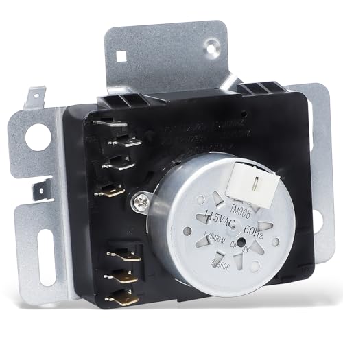 Reviews de Centro de Lavado Mabe Electrico - solo los mejores. 44 W10745654 W10857611 W10436306 WPW10436306 Temporizador de secadora compatible con Whirlpool Roper Maytag Admiral Crosley Amana Temporizador NGD4655EW1 NGD4655EW2 RGD4516