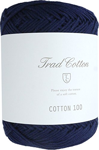 DARUMA トラッドコットン コットン100 毛糸 Col.10 25g 約108m