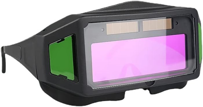 Miniatura 3 de Gafas de soldadura con oscurecimiento automático solar, gafas panorámicas antirreflejos, gafas de seguridad para soldador, máscara para proteger los