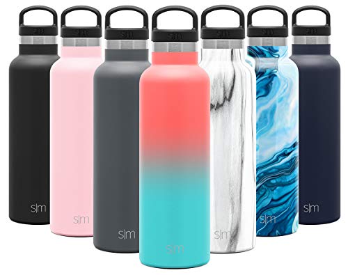 Simple Modern 20oz Ascent Water Bottle - Hydro Vacuum Insulated Tumbler Flask w/Handle
