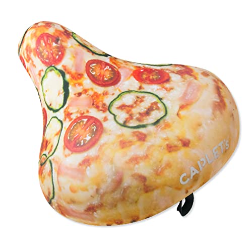 aile サドルカバー フリーサイズ ピザ 電動アシスト自転車 ママチャリ 自転車カバー 自転車サドル用 撥水 雨