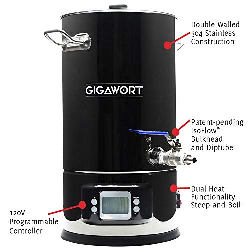 Northern Brewer - Gigawort™ Electric Boil Kettle - 4.4 Gallon For Homebrewing - Thumbnail 3