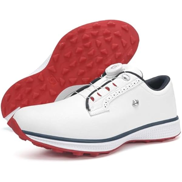 Męskie buty golfowe bezkolcowe wodoodporne lekkie do chodzenia na świeżym powietrzu antypoślizgowe codzienne