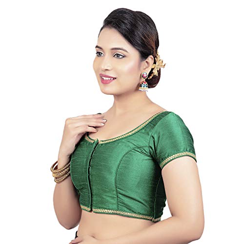 Image of Biyu Being With You Women's Art Silk Saree Blouse