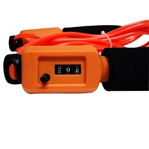 LiveUp Pula Corda C/Contador Analógico, Sports, Laranja