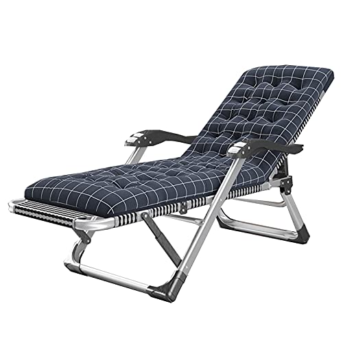 Chaise Longue Pliante Inclinable Extérieur Maison Transat Portable E