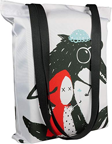 Shellbag Bolsa Bolsa de la Compra Caperucita Roja, Forrado