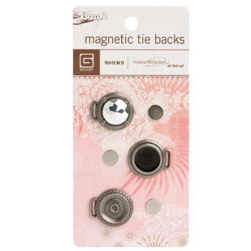 Round Magnetic Tie Backs