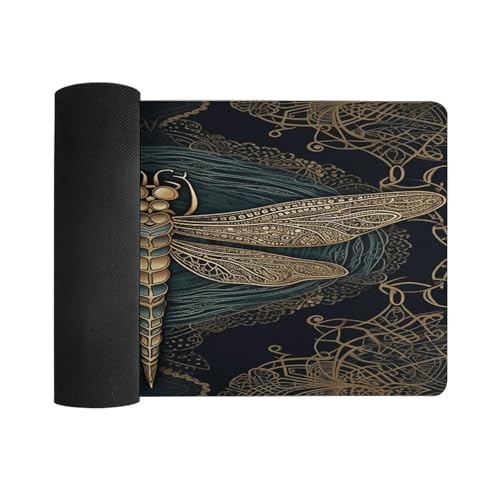 Dragonfly Desk Mat alfombrilla grande de ratón antideslizante miniatura 3