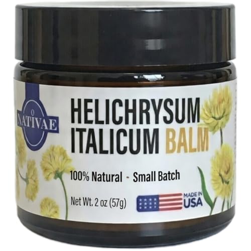 Helichrysum Balm – Helichrysum Italicum Essential Oil Skin Cream ...