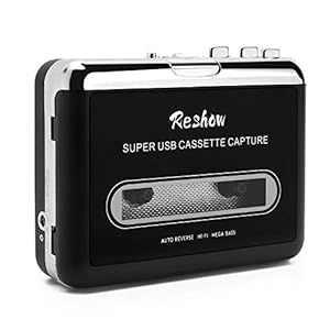 Reshow Tragbarer Kassettenspieler mit USB