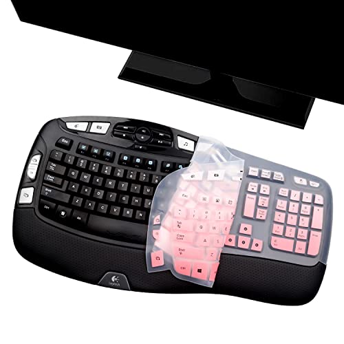 Protector de teclado i-Tensodo para Logitech K350 MK550 MK570 miniatura 5