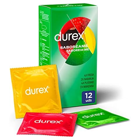 Durex Preservativos Saboréame, Sabores Afrutados, 12 condones Cover