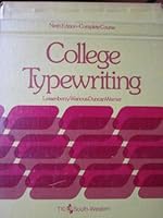 College typewriting Introductory Course 9th Edition B0017L167W Book Cover