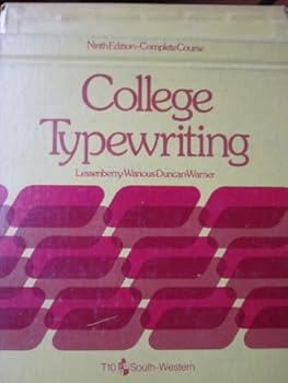 College typewriting Introductory Course 9th Edition