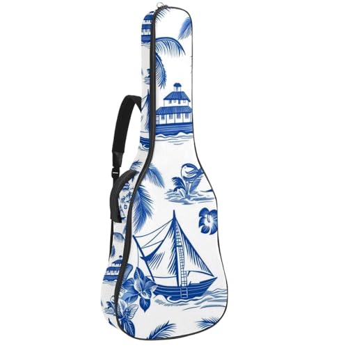 Sac à dos pour guitare en tissu Oxford imperméable pour voyage