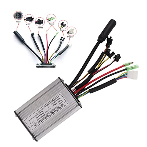 Bewinner Kit de conversão de bicicleta elétrica de 36V 350W, potente kit de conversão de bicicleta e