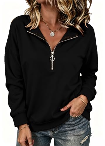 Image of NEYOUQE Womens Long Sleeve Color Block Pullover /Cardigan Sweaters Striped Tops Casual Hoodies Sweatshirts Jackets