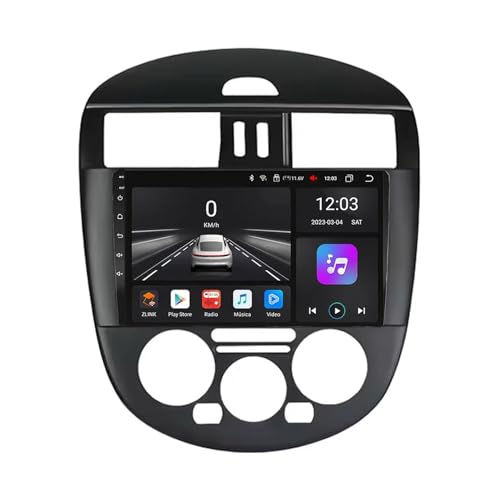 Navegador GPS radio de coche 2 DIN Nissan Tiida 2011-2015 con Bluetooth 4G+64G