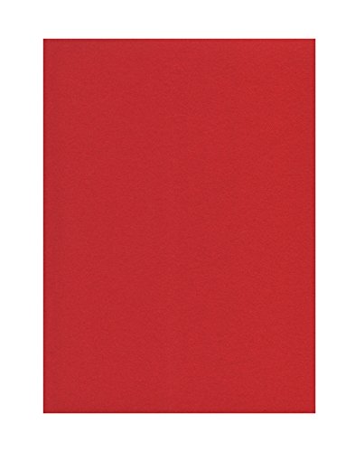 弘梅堂 書道下敷き 半紙美濃判(28×38cm) 毛氈 赤2mm