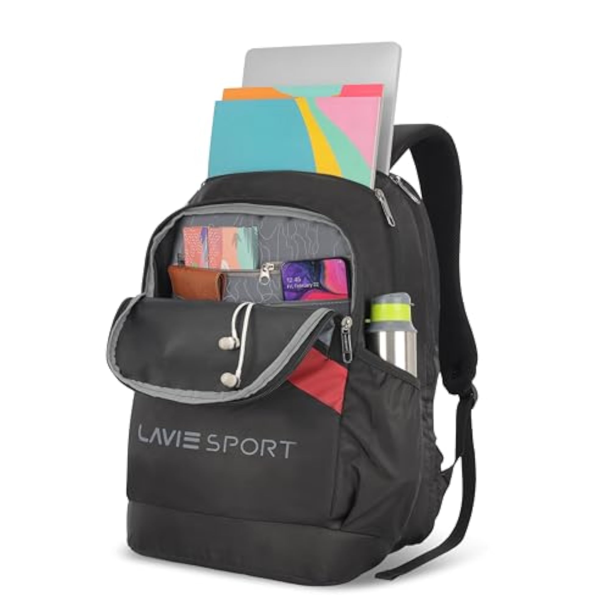 Casual Backpack with Padded Laptop Sleeve, 33 Litres