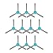 YanBan 10 Pezzi Spazzola Laterale per Cecotec Conga 1390/1290 Ricambi Aspirapolvere Robot